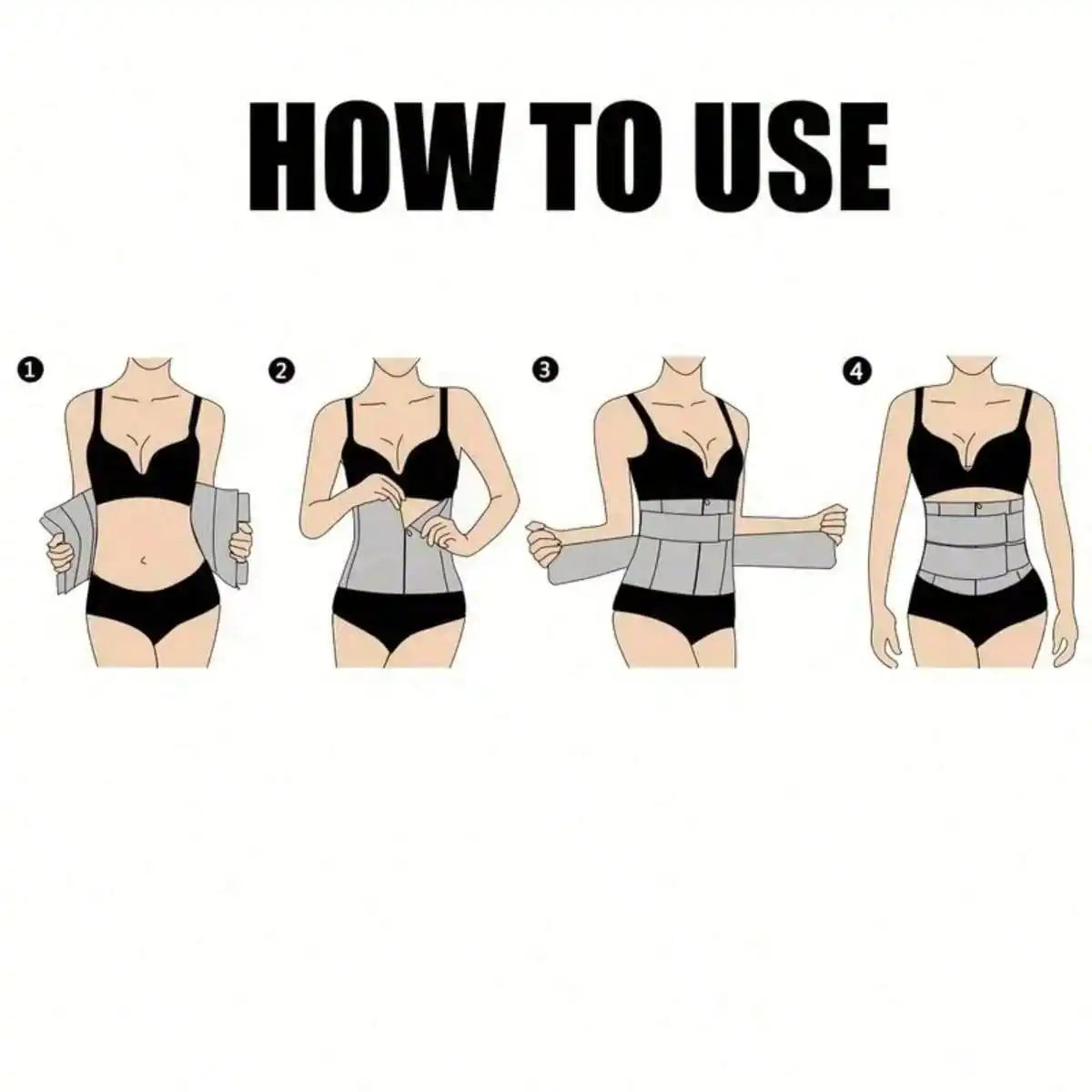 1pc Women Waist Trainer Belt, Waist Cincher Trimmer, Sauna Sweat Waist Shaper, Sports Fitness Training Waist Belt, Belly Band, Waist Slimming Belt, Abdominal Trainer Exercise Waist Belt Suitable For Workout Home Sports And Wa