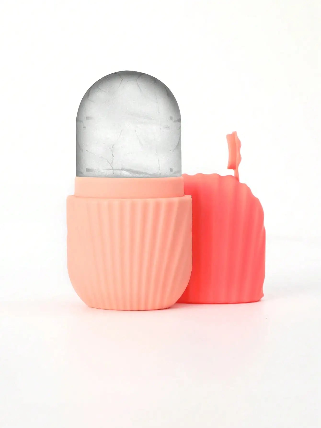 Ice Face Roller Set With 1 Ice Roller, 1 Storage Bag, 1 Gua Sha Board For Glowing Skin, Silicone Ice Face Roller Mold For Face And Eye Puffiness Relief