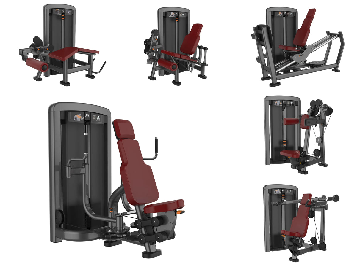 Multi person standing shoulder, neck, hip, leg comprehensive trainer,chest and back training, customized life commercial fitness