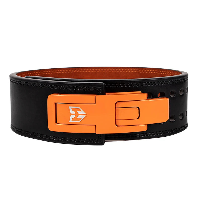 Cowhide Weightlifting Belt Fitness Protective Gear Powerlifting Belty Gym Barbell Squat Deadlift Strength Waist Support Lever Be