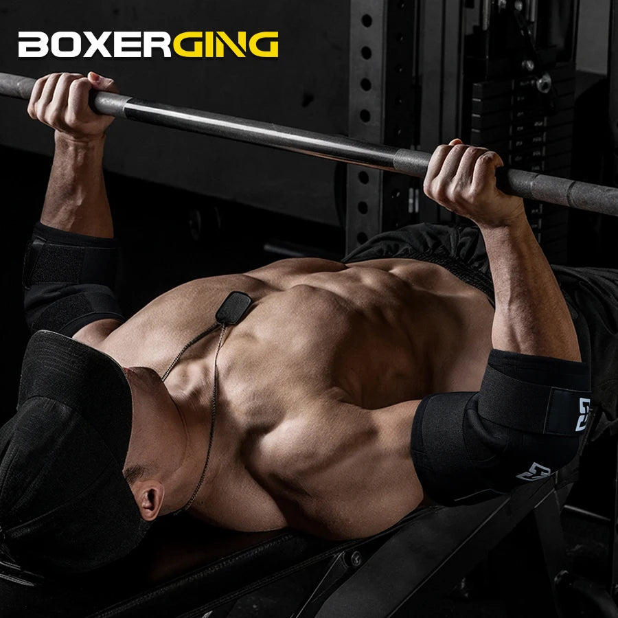 Weightlifting Elbow Brace Support Neoprene Compression Elbow Pads Arm Sleeves Protector For Powerlifting Gym Strength Fitness