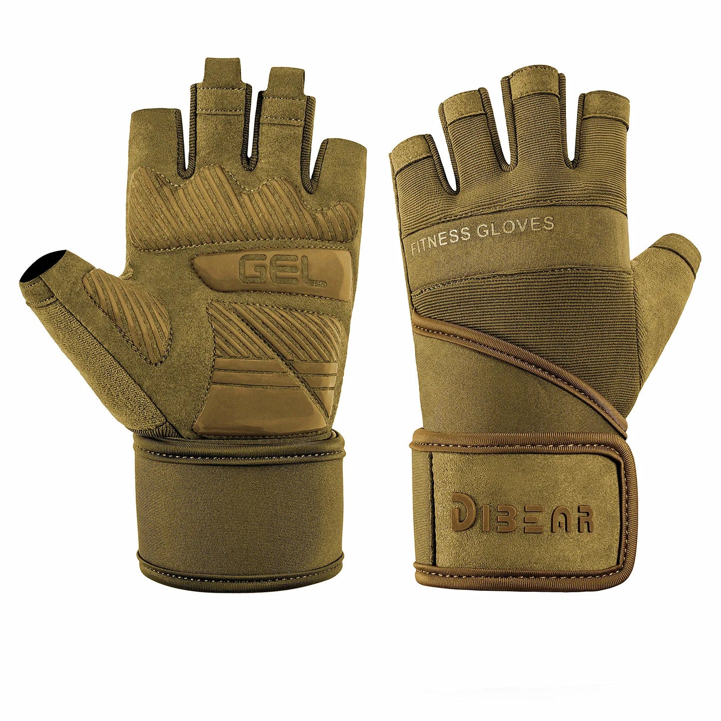 Gym Gloves Bodybuilding Powerlifting Dumbbell Pull Ups Workout Training Fitness Gloves For Man Home Gym