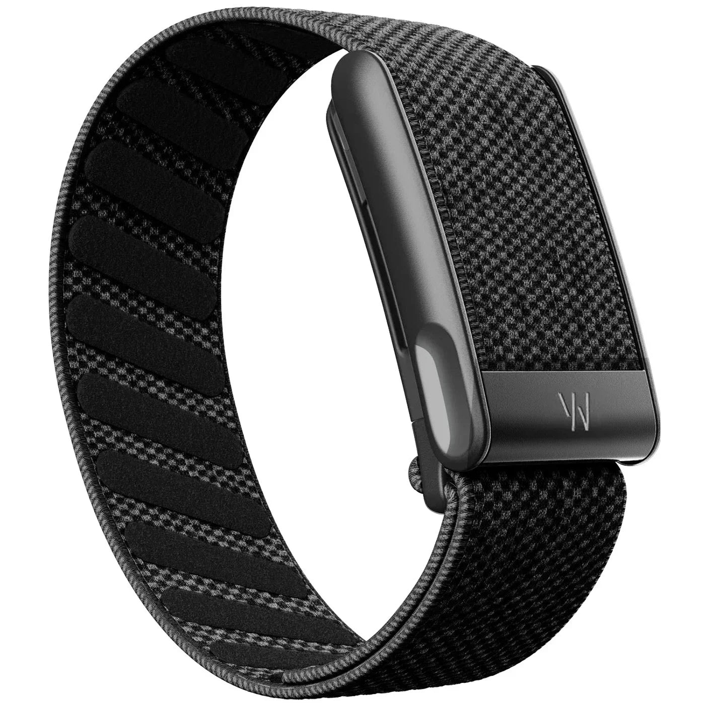 Whoop 5.0 Replacement Strap, Nylon Woven Elastic Sport Band with Metal Logo for ECG & Fitness Tracking
