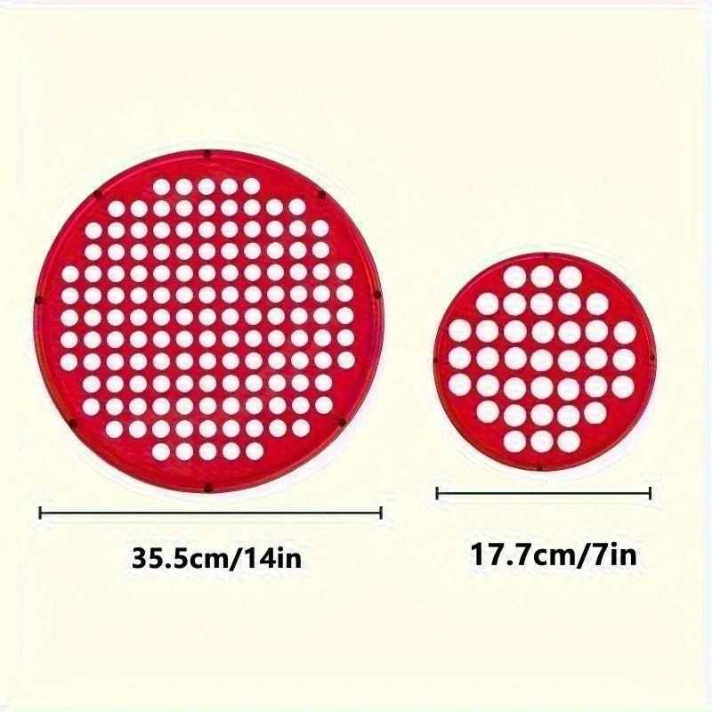 Portable Hand Exerciser Silicone Elastic Resistance Net 35.5cm Three Colors Available - Home Training Equipmen, Without Battery