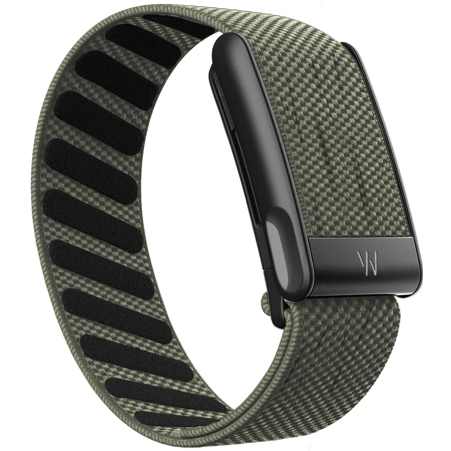 Whoop 5.0 Replacement Strap, Nylon Woven Elastic Sport Band with Metal Logo for ECG & Fitness Tracking