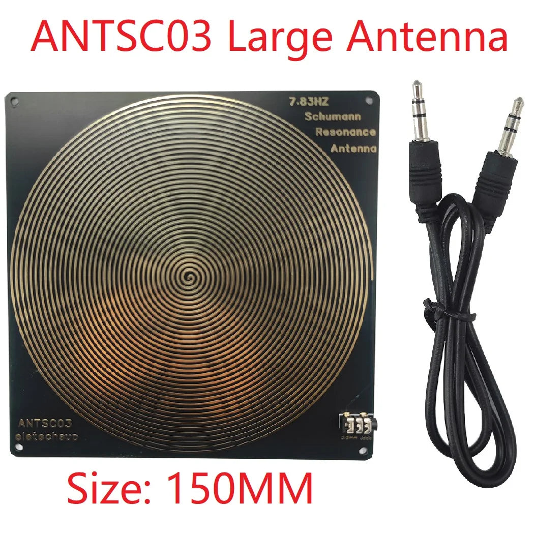 4CH Schumann Wave Signal Generator 0.01Hz-500KHz 7.83Hz Ultra Low Frequency Resonance Module OLED Display for Sleep Meditation