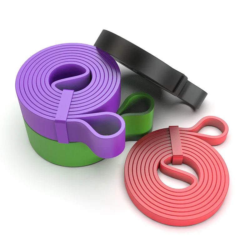 4pcs Pull Up Assistance Bands 4-Level Resistance Bands for Working Out Gym Exercise Bands for Full-Body Training Fitness