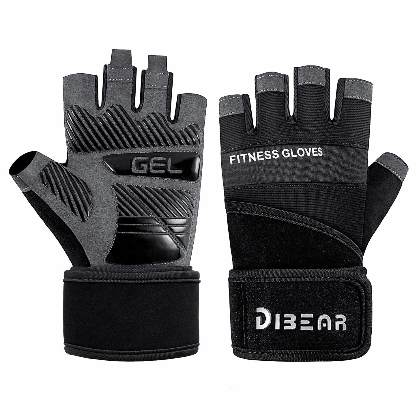 Gym Gloves Bodybuilding Powerlifting Dumbbell Pull Ups Workout Training Fitness Gloves For Man Home Gym