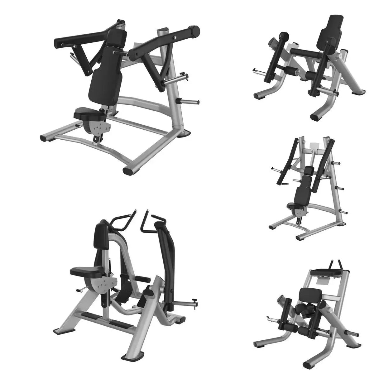 Multi person standing shoulder, neck, hip, leg comprehensive trainer,chest and back training, customized life commercial fitness