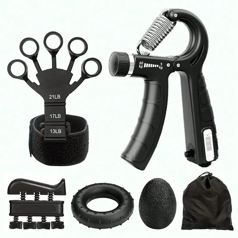 Advanced Hand Grip Strength Training Kit For Rehabilitation Purposes And Muscle Strengthening, Specially Designed To Enhance Finger, Wrist, And Grip Power – Perfect For All Ages And Fitness Levels.